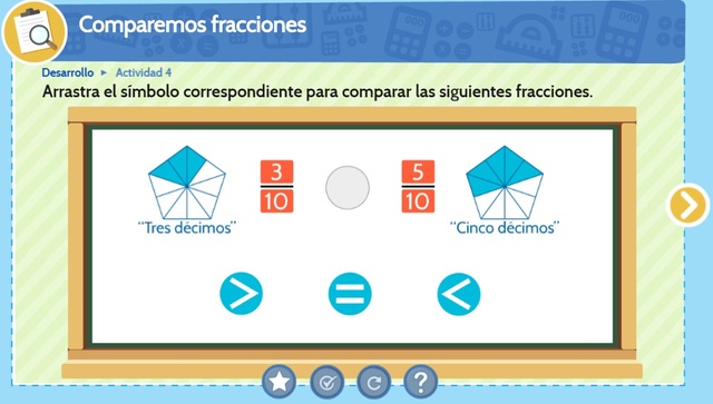 Comparemos fracciones