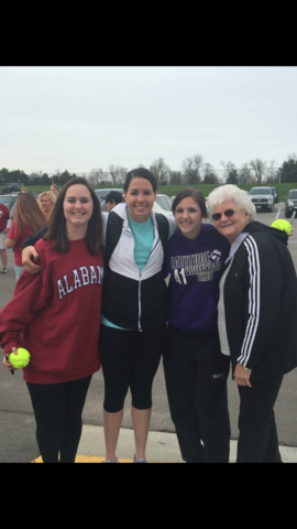 Went to Kentucky for a Alabama Softball Game