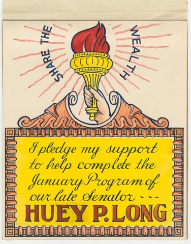 Share Our Wealth Plan