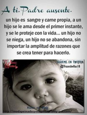 partida de la figura paterna