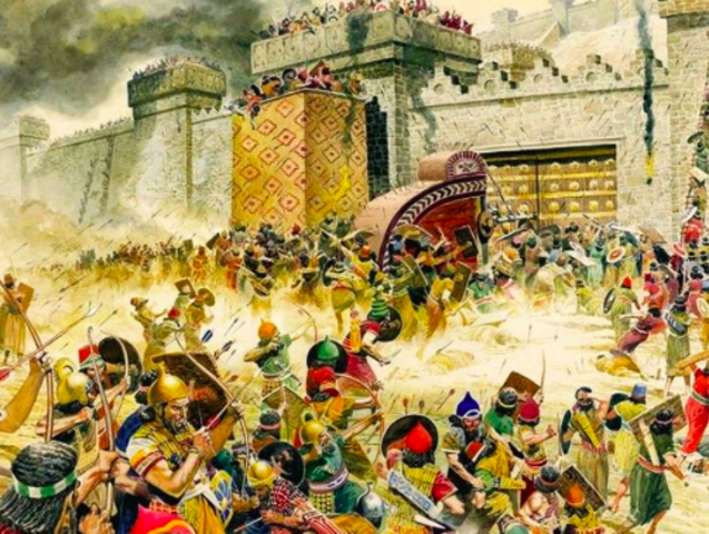 Assyrians conquer Israel