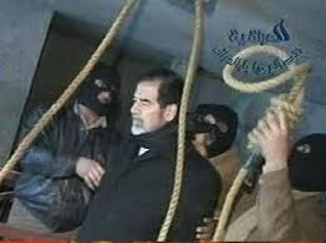 Saddam Hussein executed