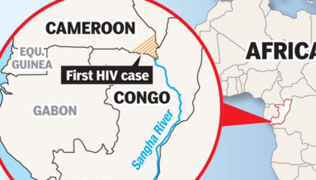 First case of AIDS recorded in the Congo