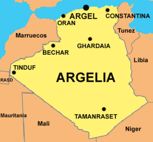 Argelia conquistada por Francia