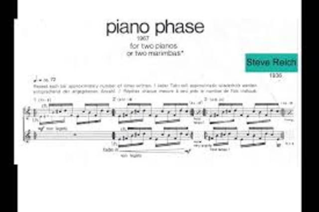 Piano Phase - Steve Reich