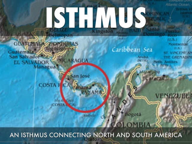 Spain unified entire isthmus
