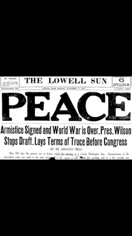 Armistice ends fighting .