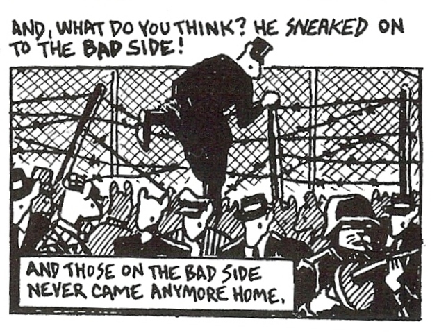 Vladek's father was sent to the gas chamber