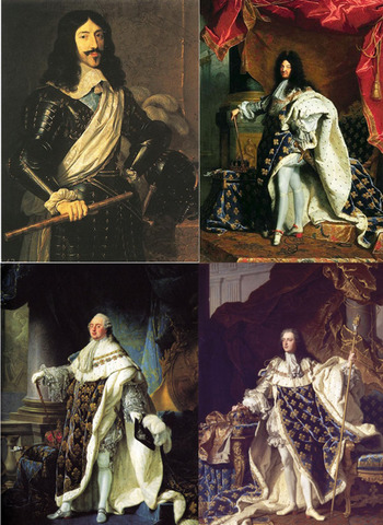 the peak of louis xiv,xv&xvi