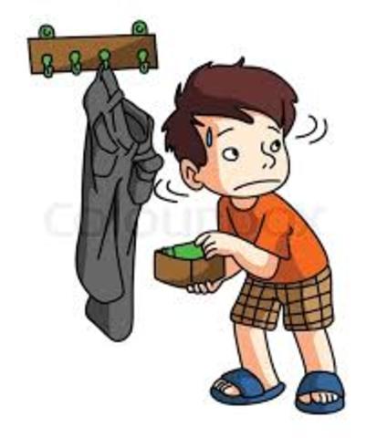 Caught Stealing at School