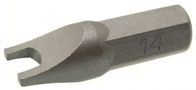 Punta de destornillador para tornillos spanner