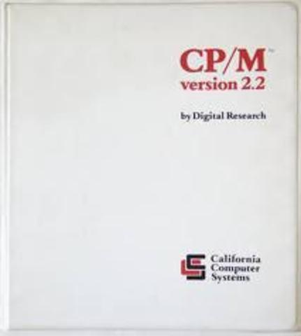 CP / M (Programa de control para microcomputadoras)