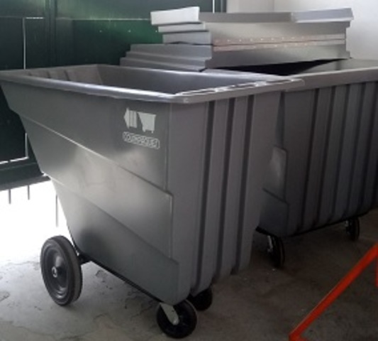 ADQUISICIÓN DE CONTENEDORES PARA REALIZAR LA ADECUADA SEPARACIÓN DE RESIDUOS, EN EL LUGAR DE ALMACENAMIENTO