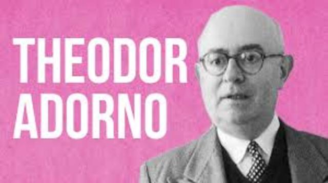 Theodor Adorno: 1903 – 1969, Alemán