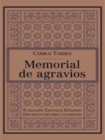 se escribe 'Memorial de agravios