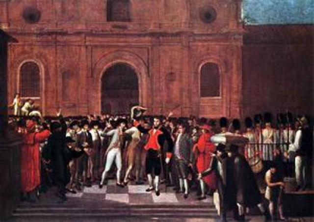 Se crea la junta de Caracas