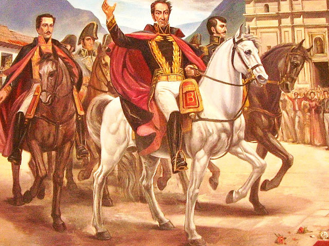 regreso de Bolívar de las Indias Occidentales