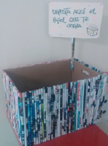 RECOLECCIÓN DE PAPEL USADO EN LAS OFICINAS