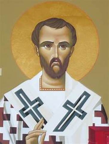 San Juan Crisóstomo pretendía que persuadir a los padres de que sus hijos fueran educados por los padres cristianos