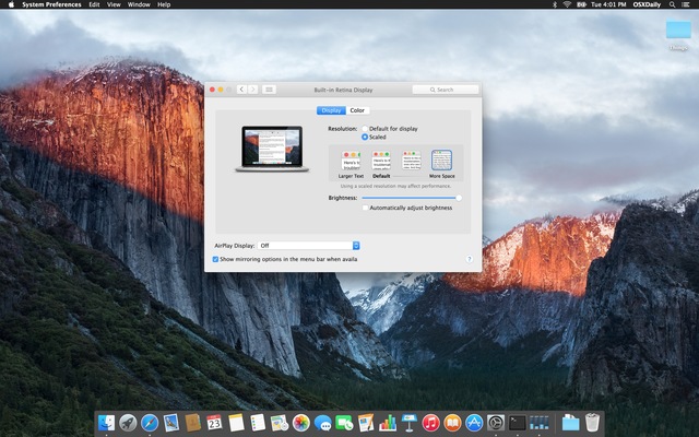 MAC OS X