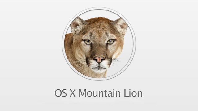 Mac OS X Mountain Lion
