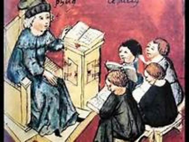 Elaboración de primera cultura medieval precarolingía