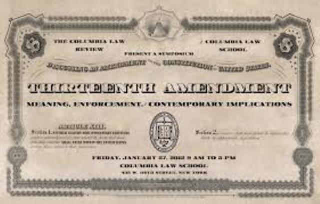 Thirteenth Amendment