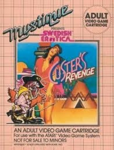 Protesta contra el juego Custer's Revenge