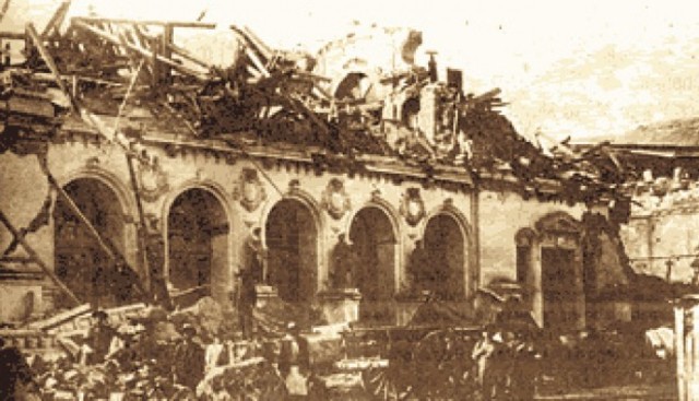 Destrucción de la ciudad de Lima, Perú