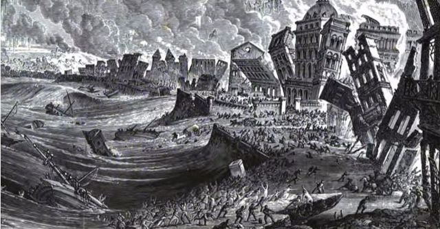 Destrucción de Lisboa