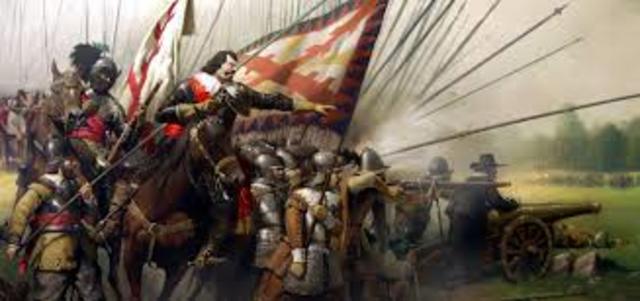 Inicio de la guerra de los 30 años.