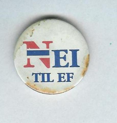 Norge takket nei til EF