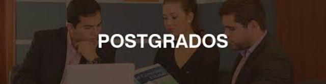 ORIGEN DE LOS POS GRADOS UNIVERISTARIOS