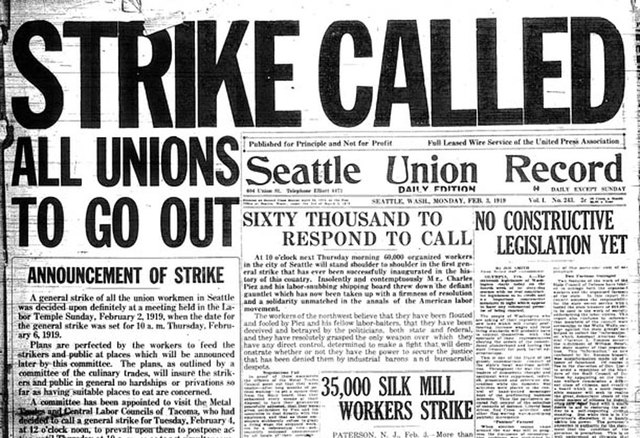 Working/Labor: "Strikes"