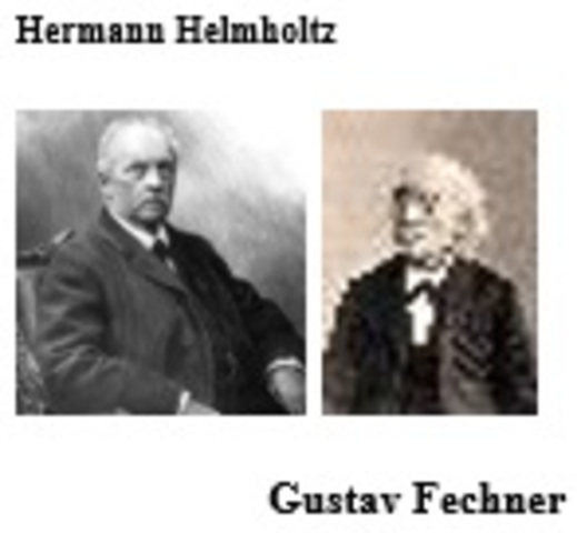 Hermann Von Helmholtz - Gustav Fechner