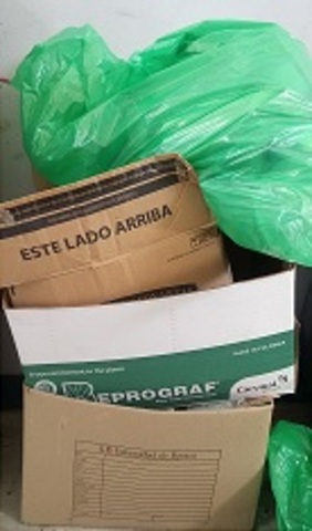 SEGUIMIENTO A LAS ACTIVIDADES DE RECICLAJE DE PAPEL Y CARTÓN EN OFICINAS