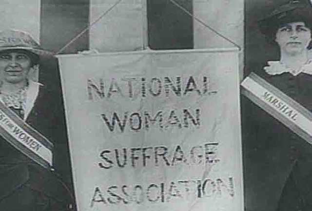 founding of the National Womens suffrage Association
