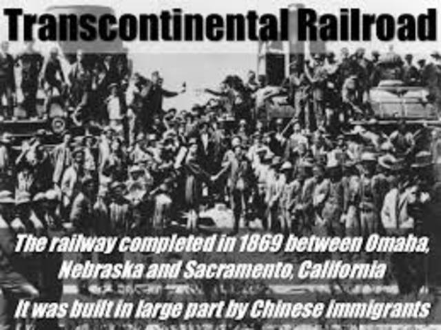 Transcontinental Railroad Completed