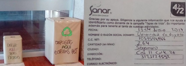 SEGUNDA JORNADA DE RECOLECCIÓN DE BOTELLAS PET Y TAPAS PLÁSTICAS.