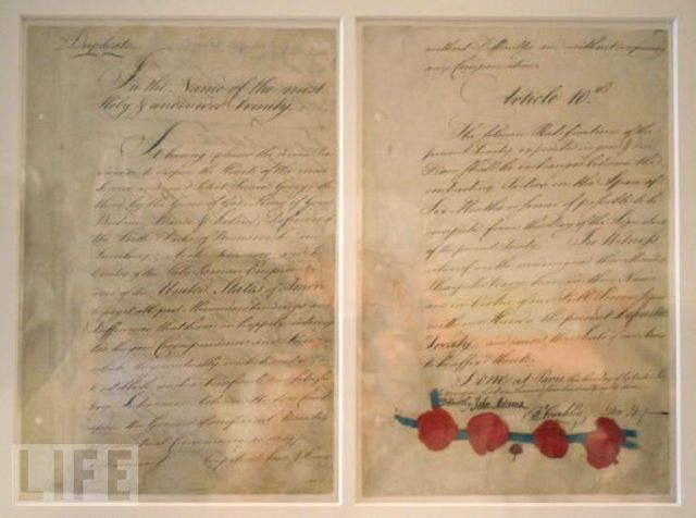 The First Treaty of Paris Concluded