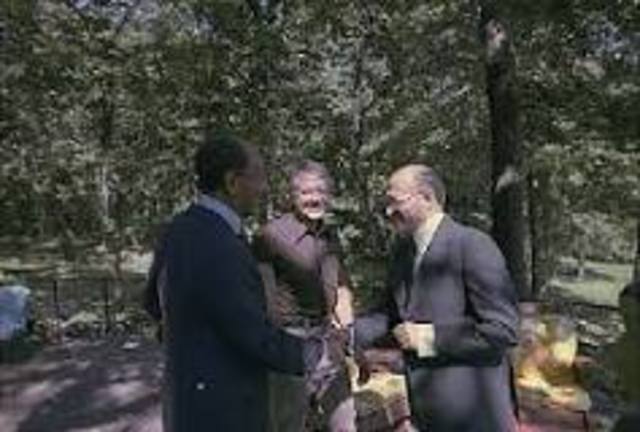 •	Camp David Accords