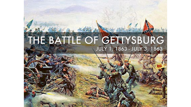 Battle at Gettysburg
