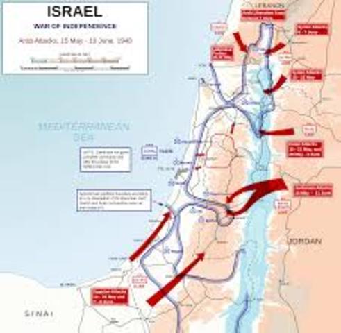 Arab-Israeli War Begins