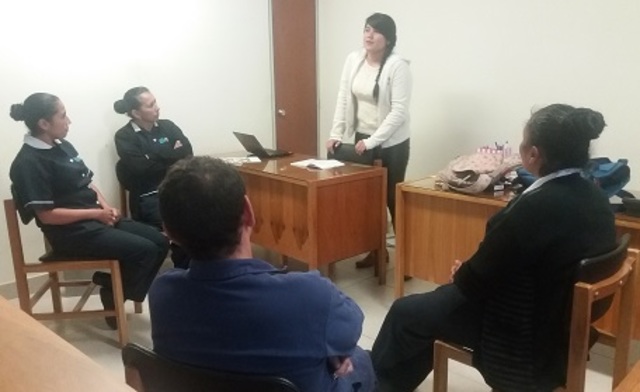 SENSIBILIZACIÓN REFERENTE A SEPARACIÓN EN LA FUENTE Y DISPOSICIÓN TEMPORAL, DIRIGIDO AL PERSONAL DE SERVICIOS GENERALES