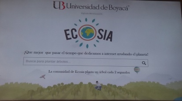 CAMPAÑA PARA FOMENTAR EL USO DE "ECOSIA.ORG"