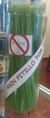 IMPLEMENTACIÓN DE LA CAMPAÑA "SIN PITILLO POR FAVOR"