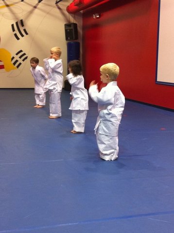 White Belt in Tae Kwon Do!