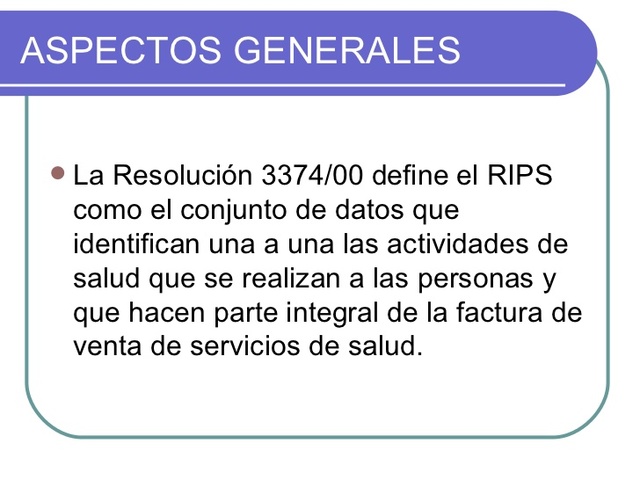 RESOLUCION  3374 de 2000