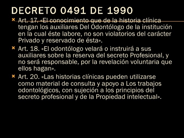 DECRETO 491 DE 1990