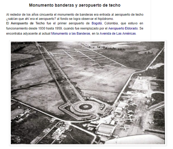 Avenida américas *Foto Historia*